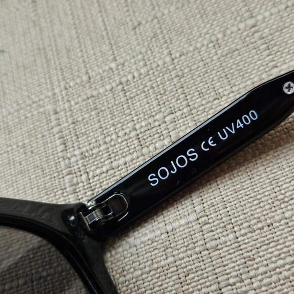 SOJOS Women Sunglasses 400 UV Protection Eye Wear Black Frame SJ2050 Shades - Picture 11 of 12